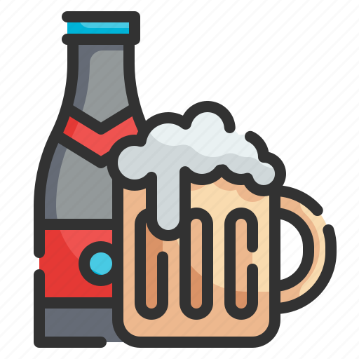 Alcohol, drink, beer, mug, pint icon - Download on Iconfinder