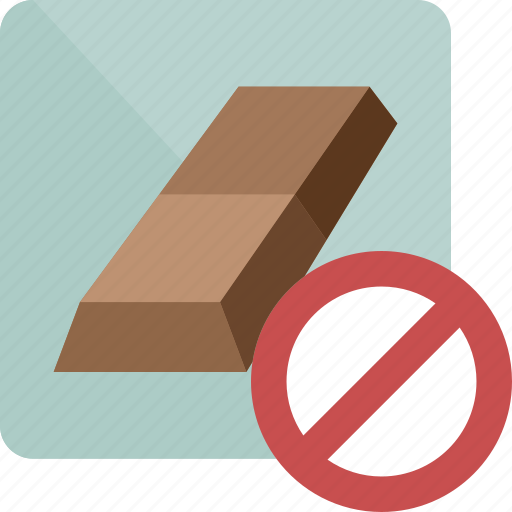 Allergy, chocolate, cocoa, allergens, avoid icon - Download on Iconfinder
