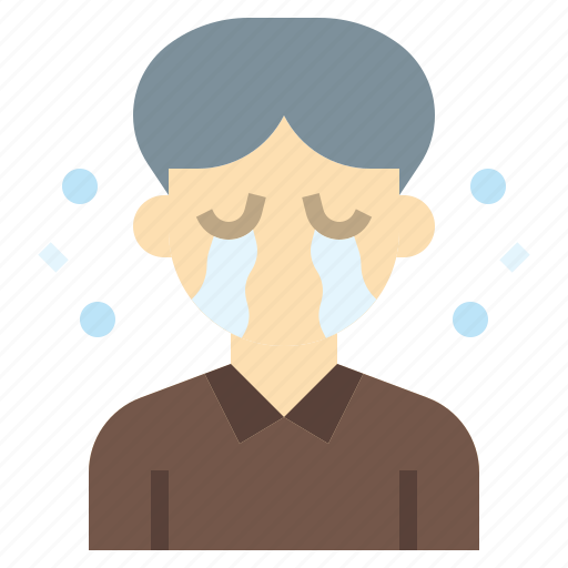Cry, emotion, face, feelings, people icon - Download on Iconfinder