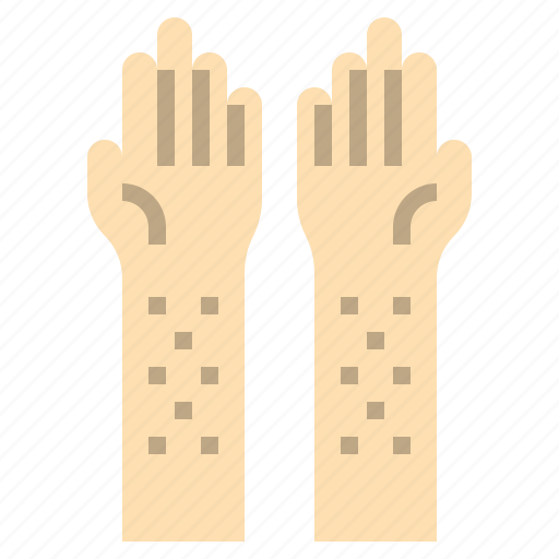 Hand, health, rash, skin, virus icon - Download on Iconfinder