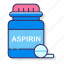 id17307, aspirin, bottle, closeup, drug 
