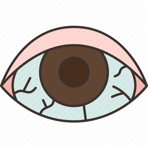 Conjunctivitis, eye, infection, allergy, symptoms icon - Download on Iconfinder