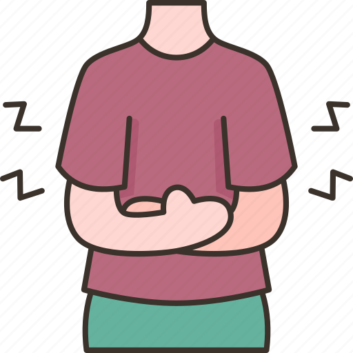 Stomachache, cramp, belly, discomfort, pain icon - Download on Iconfinder