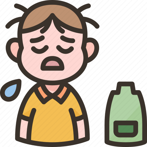 Fatigue, weakness, exhausted, tired, sick icon - Download on Iconfinder