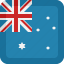 australia, country, flag, national