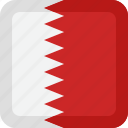 bahrain, country, flag, national