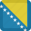 bosnia, herzegovina, country, flag, national 