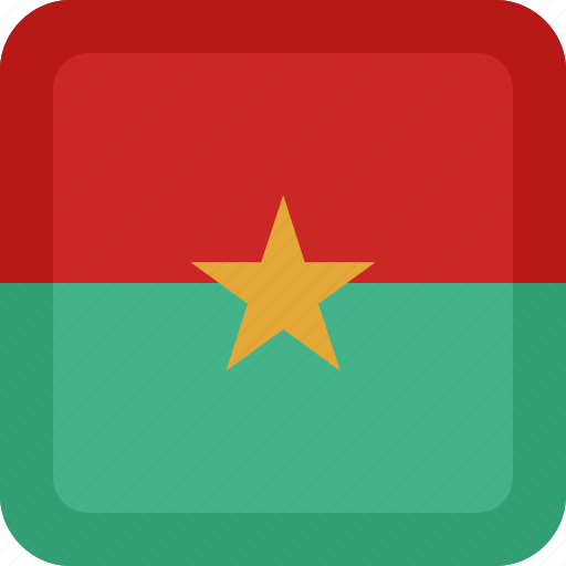 Burkina, faso, country, flag, national icon - Download on Iconfinder