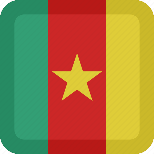 Cameroon, country, flag, national icon - Download on Iconfinder