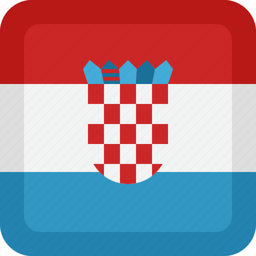 Croatia, country, flag, national icon - Download on Iconfinder