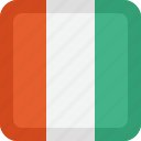 cote, country, flag, national, ivoire