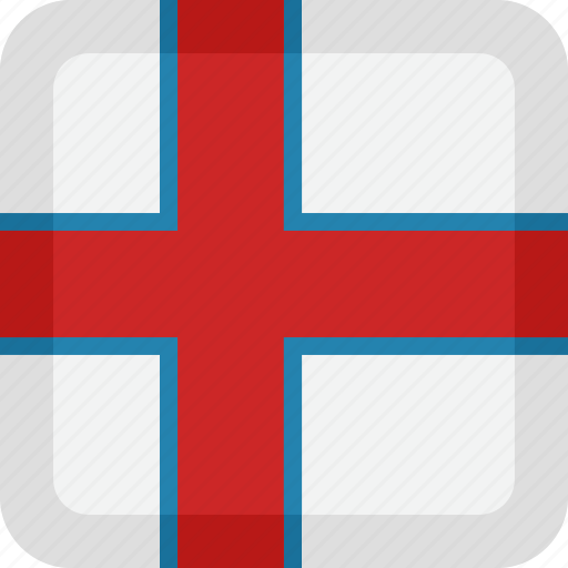 Faroe, country, flag, national icon - Download on Iconfinder