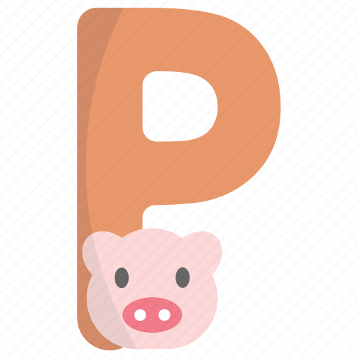 P, alphabet, education, letter, text, abc, consonant icon - Download on Iconfinder