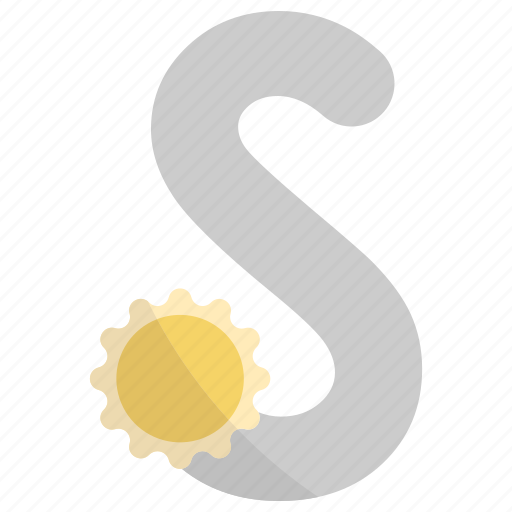 S, alphabet, education, letter, text, abc, consonant icon - Download on Iconfinder