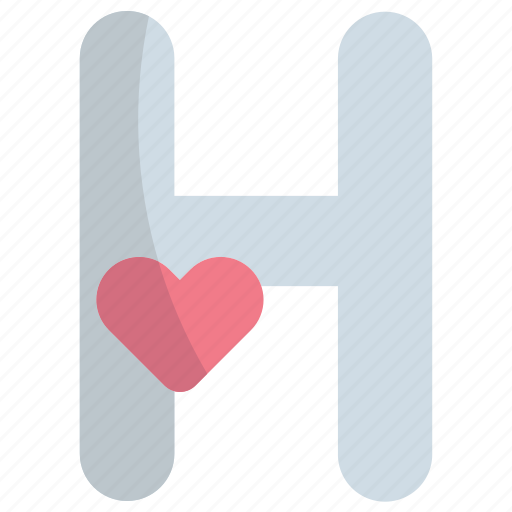 H, alphabet, education, letter, text, abc, consonant icon - Download on Iconfinder