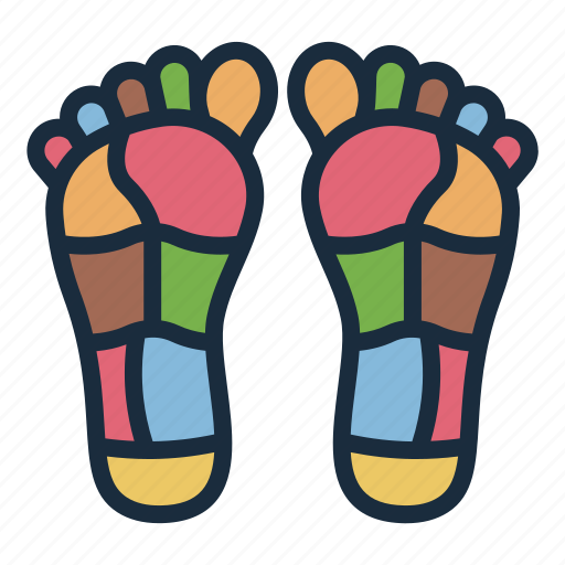 Reflexology, foot, therapy, treatment, massage, spa, alternative icon - Download on Iconfinder