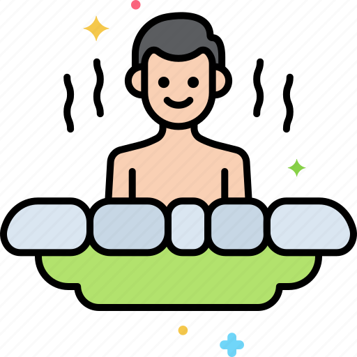 Thermal, bath, onsen icon - Download on Iconfinder