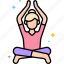 yoga, workout, meditation 