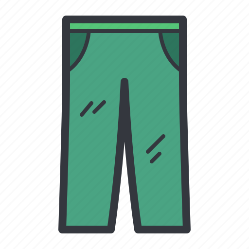 Green, pants, sport, training icon - Download on Iconfinder