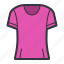 pink, tshirt, clothes, clothing, fashion, shirt 