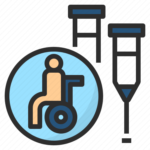 Defective, disable, handicapped, impairment, paralyzed icon - Download on Iconfinder