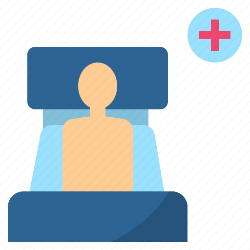Admit, bed, hospital, illness, patient icon - Download on Iconfinder