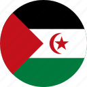 flag, sahara, western sahara 