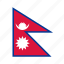 flag, nepal 