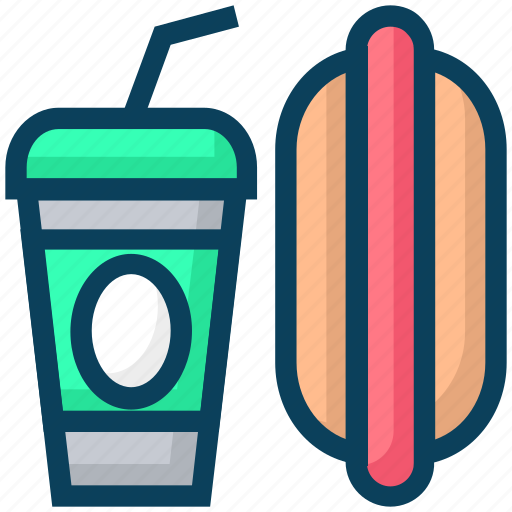 American football, drink, foot, hotdog, hungry, juice, sports icon - Download on Iconfinder