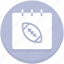 american football, calendar, event, month, rugby, schedule, sports 