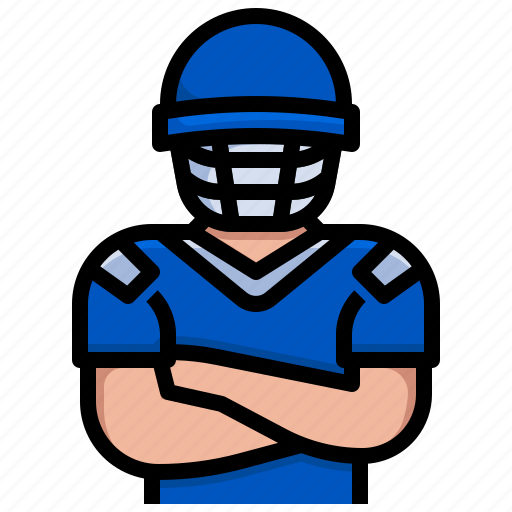 Player, american, football, sports, competition, league, team icon - Download on Iconfinder