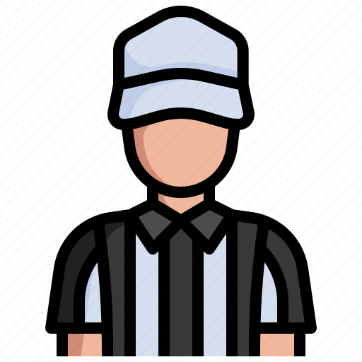 Referee, sports, competition, professions, jobs, game, football icon - Download on Iconfinder