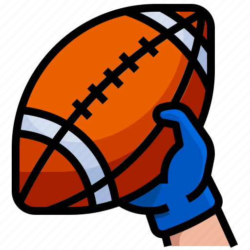 Touchdown, american, football, gridiron, sports, competition, hands icon - Download on Iconfinder