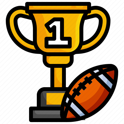 Trophey, american, football, sports, competition, champion, winner icon - Download on Iconfinder