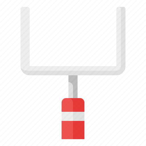 Goal post, goal, point, american football, football, rugby, gridiron football icon - Download on Iconfinder