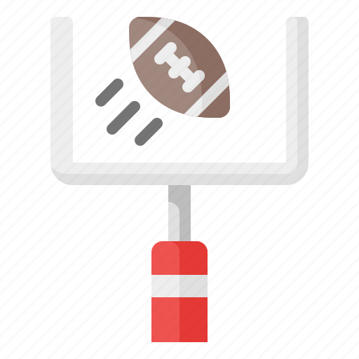 Goal, point, ball, goal post, american football, football, rugby icon - Download on Iconfinder
