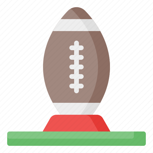 Free kick, kick, ball, tee, american football, football, rugby icon - Download on Iconfinder