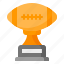 trophy, cup, champion, super bowl, american football, football, rugby 
