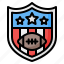 emblem, badge, shield, team, club, american football, rugby 