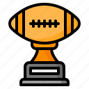 trophy, cup, champion, super bowl, american football, football, rugby