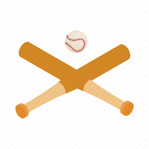 Ball, baseball, bat, equipment, game, isometric, sport icon - Download on Iconfinder