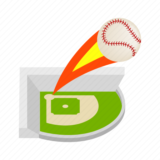 Baseball, field, game, isometric, sport, stadium, strike icon - Download on Iconfinder