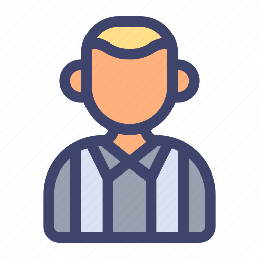 American, football, rugby, judge, referee icon - Download on Iconfinder