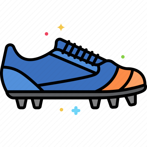 American football, cleats, rugby, shoe icon - Download on Iconfinder
