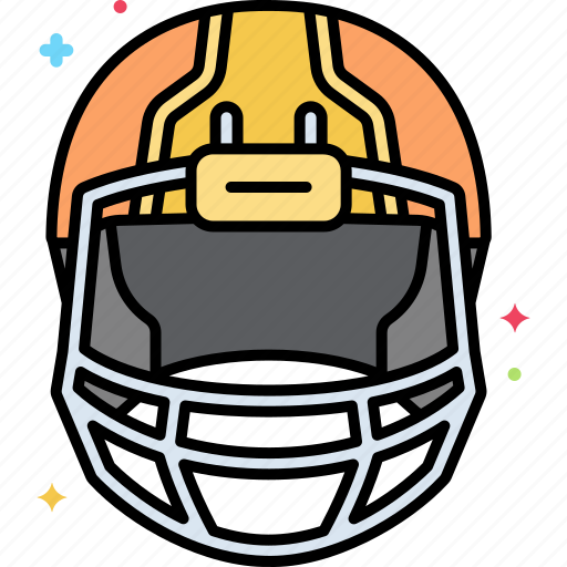 American football, helmet, protection, sporty icon - Download on Iconfinder