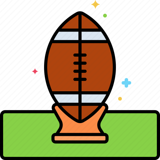 American football, ball, kickoff, rugby icon - Download on Iconfinder