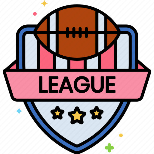 American football, ball, emblem, league icon - Download on Iconfinder