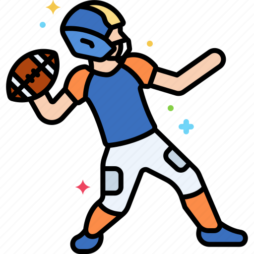 American football, quarterback, rugby, sports icon - Download on Iconfinder