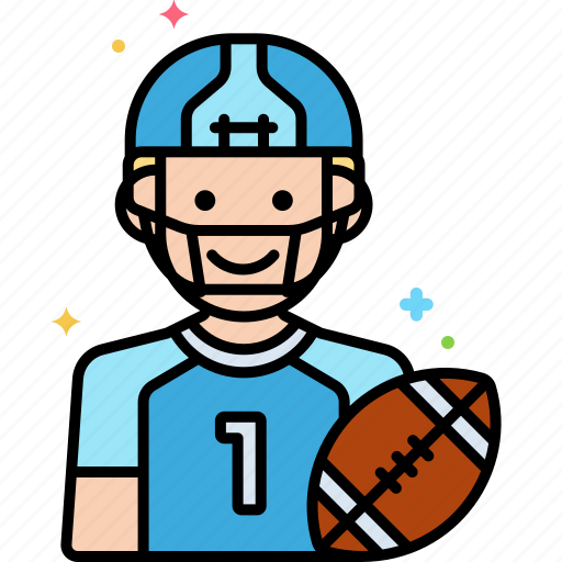 American football, player, scout icon - Download on Iconfinder