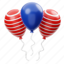 american, balloons, usa, america, united, states, party, birthday, celebration 